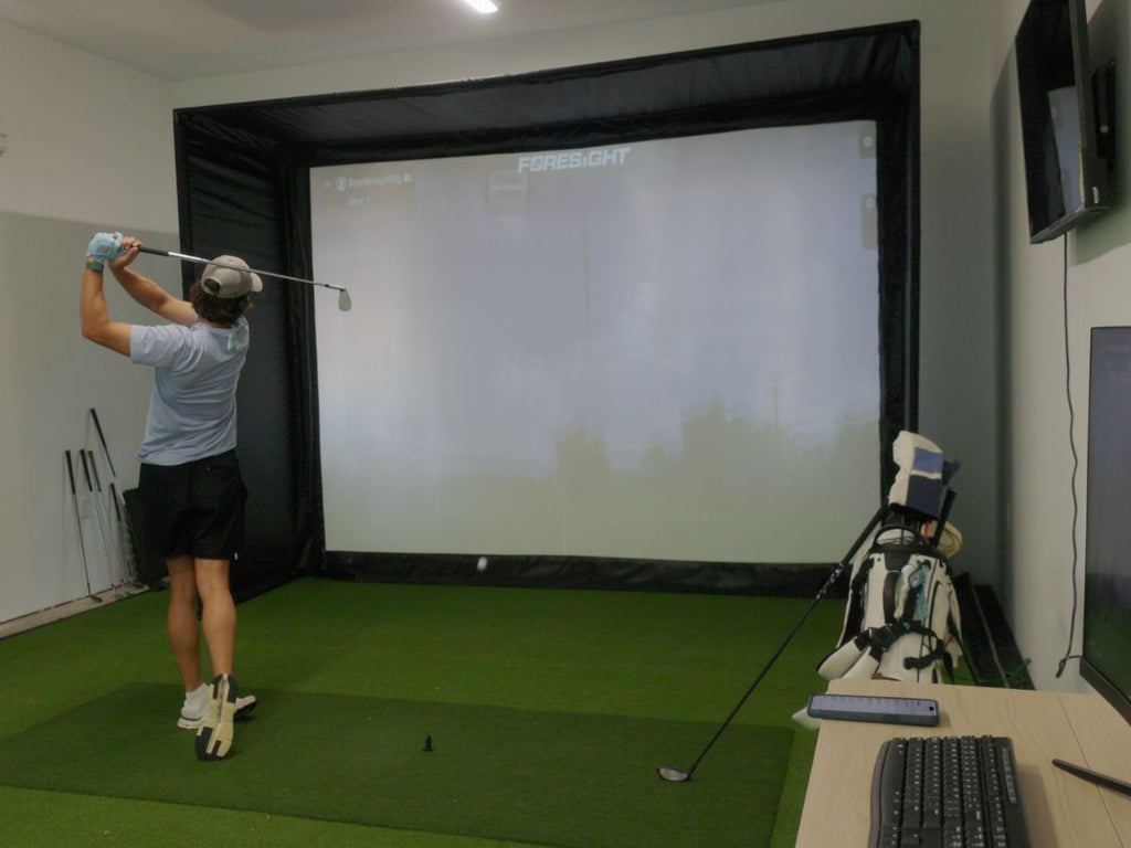 We Built a Golf Simulator Shed For The Bryan Bros