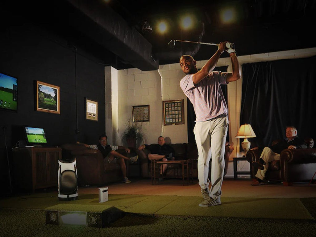 Building A Golf Simulator Man Cave