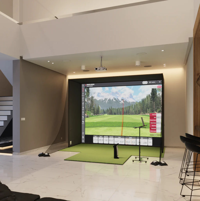 Uneekor EYE MINI SwingBay : in a SwingBay enclosure, projector setup