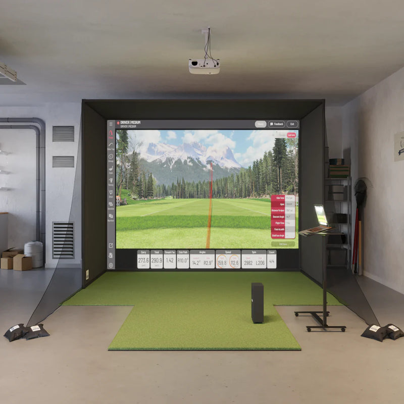 Uneekor EYE MINI Lite SwingBay : in a SwingBay enclosure, projector setup