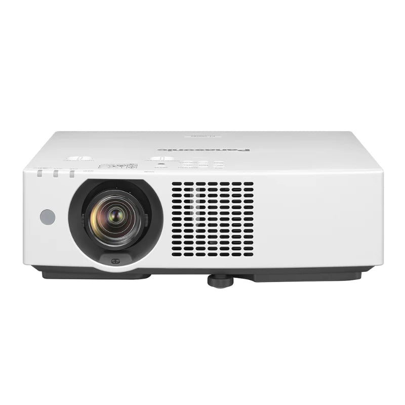 Panasonic PT-VMZ6STU7 6200-Lumen WUXGA Short-Throw : front view, projector setup