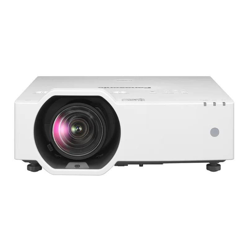 Panasonic PT-VMZ7STU7 7000-Lumen WUXGA Short-Throw : front view, projector setup