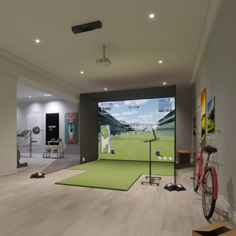 Uneekor EYE XR SwingBay : angled view, in a SwingBay enclosure