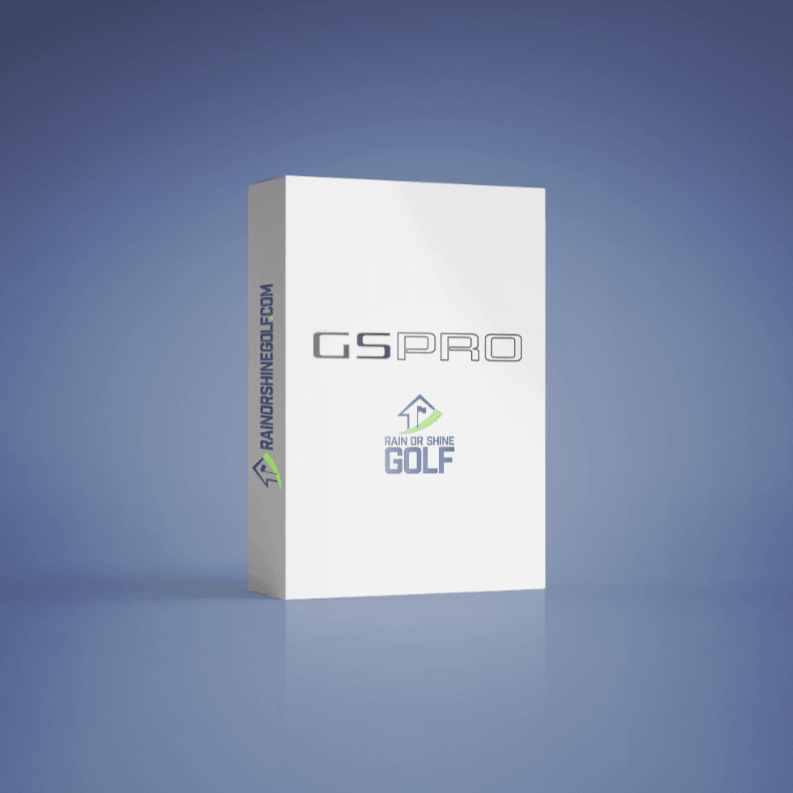 GSPro First Year License : software interface