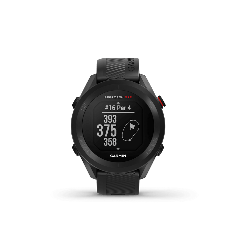 Garmin Approach S12 Black : software interface
