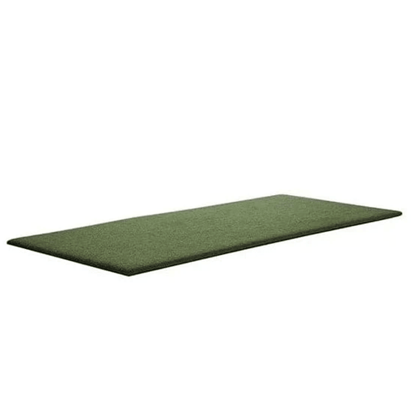 SwingTurf Hitting Strip : with hitting mat, during a hit